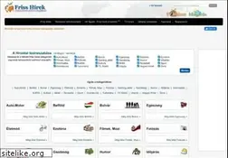 Sites similar to hirfriss.hu