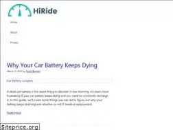 Sites similar to hiride.com