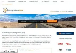Sites similar to hiringdriversnow.com
