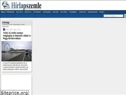 Sites similar to hirlapszemle.hu