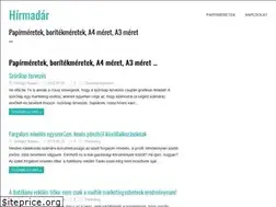 Sites similar to hirmadar.hu