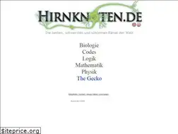 Sites similar to hirnknoten.de