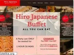 Sites similar to hirojapanesebuffet.com