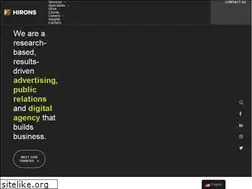 Sites similar to hirons.com