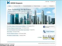 Sites similar to hirose-singapore.com