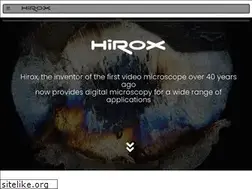Sites similar to hirox-usa.com
