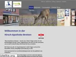 Sites similar to hirsch-apotheke-bretten.de