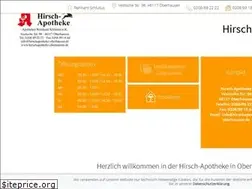 Sites similar to hirschapotheke-oberhausen.de