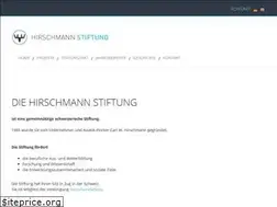 Sites similar to hirschmann-stiftung.ch