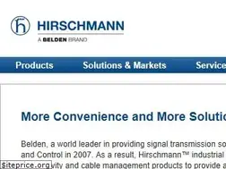 Sites similar to hirschmann.com