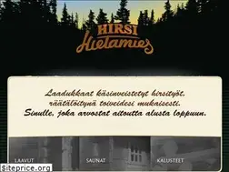 Sites similar to hirsihietamies.fi