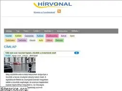 Sites similar to hirvonal.hu