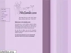 Sites similar to his-lambs.com
