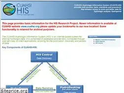 Sites similar to his.cuahsi.org