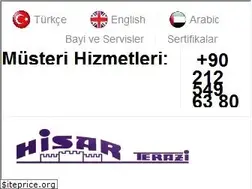 Sites similar to hisarterazi.com