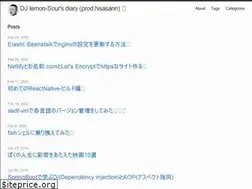 Sites similar to hisasann.github.io