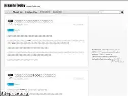 Sites similar to hisashitoday.com