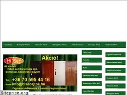 Sites similar to hisecajtok.hu