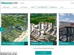 Sites similar to hisense-vrf.com