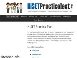 Sites similar to hisetpracticetest.org