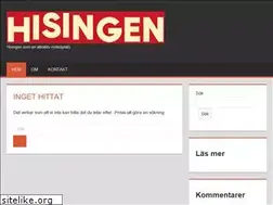 Sites similar to hisingenbyday.se