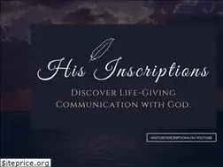 Sites similar to hisinscriptions.com