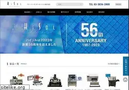 Sites similar to hisol.jp
