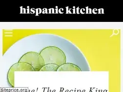 Sites similar to hispanickitchen.com