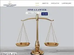 Sites similar to hispaniclawyersassociation.com