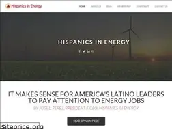 Sites similar to hispanicsinenergy.com