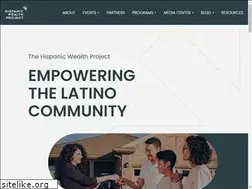 Sites similar to hispanicwealthproject.org