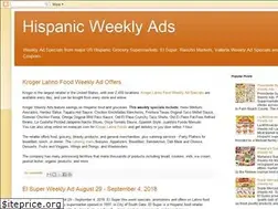 Sites similar to hispanicweeklyads.blogspot.com