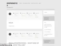 Sites similar to hispano123.wordpress.com