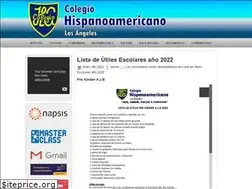 Sites similar to hispanoamericanocolegio.cl