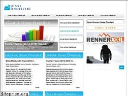 Sites similar to hisseonerileri.com