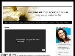Sites similar to hissideofthelookingglass.com