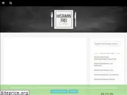 Sites similar to histaminfreileben.de