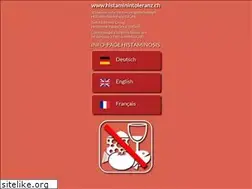 Sites similar to histaminintoleranz.ch