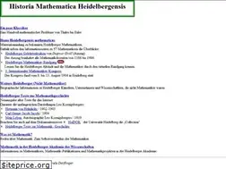 Sites similar to histmath-heidelberg.de