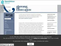 Sites similar to histoire-education.revues.org