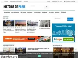 Sites similar to histoiredeparis.com