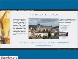 Sites similar to histoirederemiremont.fr