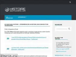 Sites similar to histoiredesinventions.com