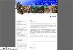 Sites similar to histoiredudroit.fr
