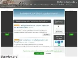 Sites similar to histoiredumonde.net