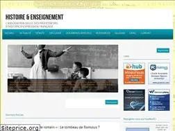 Sites similar to histoireetenseignement.be