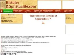 Sites similar to histoireetspiritualite.com