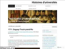 Sites similar to histoiresduniversites.wordpress.com