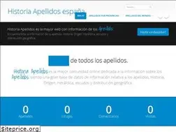 Sites similar to historiaapellidos.com