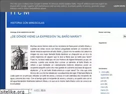 Sites similar to historiaconminusculas.blogspot.com